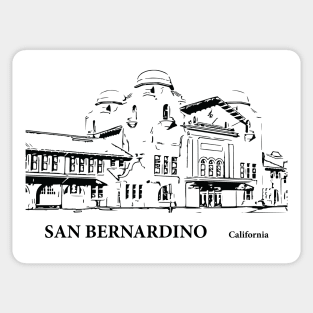 San Bernardino - California Sticker